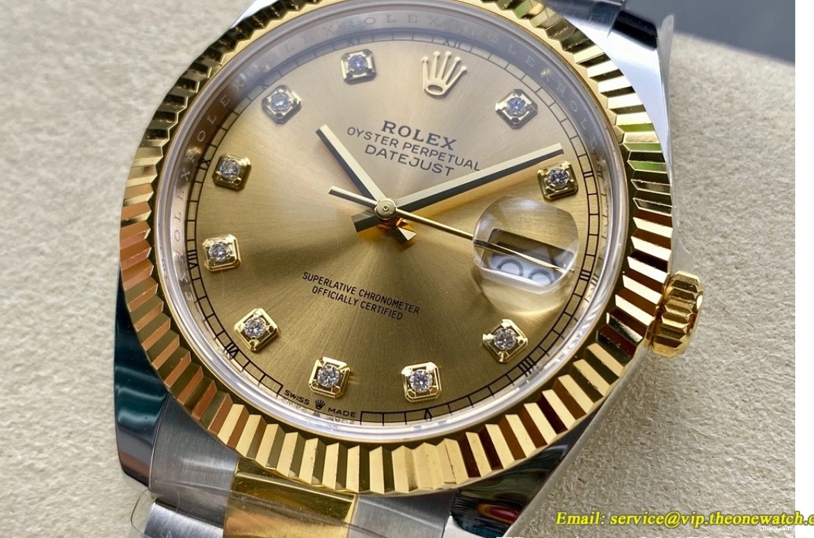 Datejust Oys YG Dia 41mm ARF SS SH3235(Tungsten Heavy 126333 Gold Version) 0516